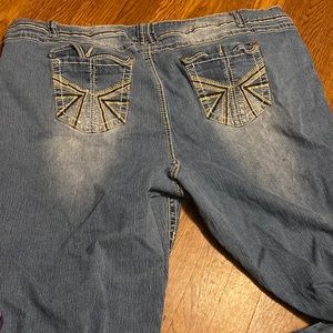 Vtg Angels plus size jeans size 32w petite